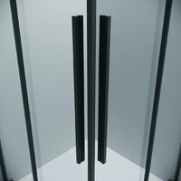 Душевой уголок Grossman Galaxy 110x100x195 300.K33.01.1110.42.00 (графит сатин/прозрачное стекло) - Превью изображения №10 — Интернет-магазин samo.by
