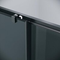 Душевой уголок Grossman Cosmo 130х100х195 120.K33.02.1310.21.10 (черный матовый/стекло тонированное) - Превью изображения №4 — Интернет-магазин samo.by