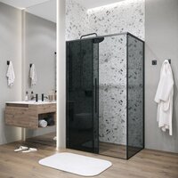 Душевой уголок Grossman Galaxy 100x80x195 120.K33.01.1080.21.10 (черный матовый/тонированное стекло) - Превью изображения №8 — Интернет-магазин samo.by