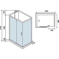Душевая кабина WeltWasser WW500 Laine 1211 - Превью изображения №7 — Интернет-магазин samo.by