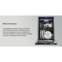 Встраиваемая посудомоечная машина MAUNFELD MLP-083D Light Beam - Превью изображения №22 — Интернет-магазин samo.by