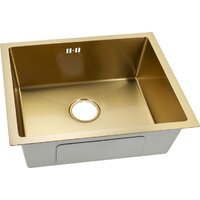 Кухонная мойка ARFEKA ECO AR 550*450 GOLD PVD NANO - Превью изображения №5 — Интернет-магазин samo.by