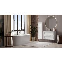 Ванна Belux Берген Бг-1700 (18, белый матовый/Solid Surface) - Превью изображения №3 — Интернет-магазин samo.by