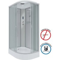 Душевой уголок Niagara NG-3312-14LP 120x80x215 (матовое стекло) - Превью изображения №1 — Интернет-магазин samo.by