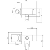 Гигиенический душ Roxen Caspia 500960-GM (оружейная сталь) - Превью изображения №14 — Интернет-магазин samo.by