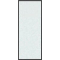 Grossman Style 90x195 200.K33.05.90.21.02 (черный матовый/стекло шиншилла)