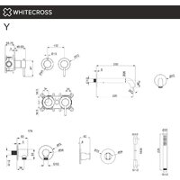 Смеситель Whitecross YSET1240GL (золото) - Превью изображения №2 — Интернет-магазин samo.by