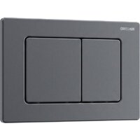 Панель смыва Grossman Classic 700.K45.04.42M.42M (графит сатиновый) - Превью изображения №2 — Интернет-магазин samo.by