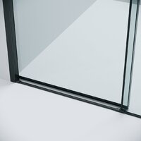 Душевая дверь Grossman Style 100x195 100.K33.05.100.21.00 (черный матовый/стекло прозрачное) - Превью изображения №7 — Интернет-магазин samo.by