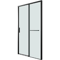 Душевая дверь Grossman Style 100x195 100.K33.05.100.21.00 (черный матовый/стекло прозрачное) - Превью изображения №2 — Интернет-магазин samo.by