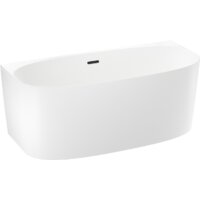 Ванна Wellsee Belle Spa 2.0 160x75 235801003 (пристенная ванна белый глянец, экран, ножки, сифон-автомат матовый черный) - Превью изображения №2 — Интернет-магазин samo.by