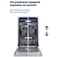 Встраиваемая посудомоечная машина MAUNFELD MLP-08PRO - Превью изображения №33 — Интернет-магазин samo.by