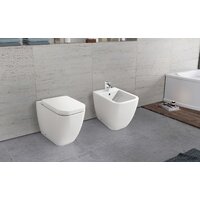 Унитаз приставной Lavinia Boho One 33020050 (чаша, пневмокрышка) - Превью изображения №4 — Интернет-магазин samo.by