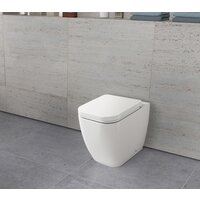Унитаз приставной Lavinia Boho One 33020050 (чаша, пневмокрышка) - Превью изображения №2 — Интернет-магазин samo.by
