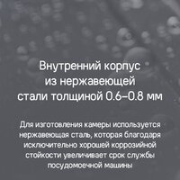 Встраиваемая посудомоечная машина MAUNFELD MLP-08I Light Beam - Превью изображения №22 — Интернет-магазин samo.by