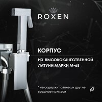Гигиенический душ Roxen Caspia 500960-B (черный матовый) - Превью изображения №8 — Интернет-магазин samo.by