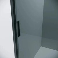 Душевая стенка Grossman Style 90x195 200.K33.05.90.21.10 (черный матовый, стекло тонированное) - Превью изображения №8 — Интернет-магазин samo.by