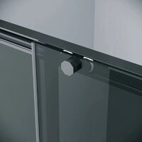 Душевая стенка Grossman Style 90x195 200.K33.05.90.21.10 (черный матовый, стекло тонированное) - Превью изображения №10 — Интернет-магазин samo.by