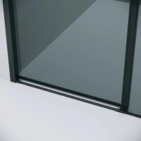 Душевая стенка Grossman Style 90x195 200.K33.05.90.21.10 (черный матовый, стекло тонированное) - Превью изображения №9 — Интернет-магазин samo.by