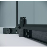 Душевой уголок Grossman Pragma 100x100x195 302.K33.03.1010.42.00 (графит сатин/прозрачное стекло) - Превью изображения №5 — Интернет-магазин samo.by