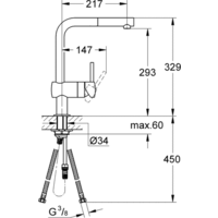 Смеситель Grohe Minta 32168000 - Превью изображения №2 — Интернет-магазин samo.by