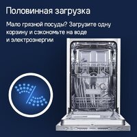 Встраиваемая посудомоечная машина MAUNFELD MLP-08S Light Beam - Превью изображения №23 — Интернет-магазин samo.by