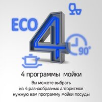 Встраиваемая посудомоечная машина MAUNFELD MLP-08S Light Beam - Превью изображения №16 — Интернет-магазин samo.by