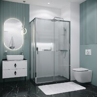 Душевой уголок Grossman Style 100x70x195 120.K33.05.1070.10.02 (хром/стекло шиншилла) - Превью изображения №8 — Интернет-магазин samo.by