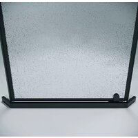 Душевой уголок Grossman Pragma 100x100x195 302.K33.03.1010.21.02 (черный матовый/шиншилла стекло) - Превью изображения №4 — Интернет-магазин samo.by