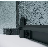 Душевой уголок Grossman Pragma 100x100x195 302.K33.03.1010.21.02 (черный матовый/шиншилла стекло) - Превью изображения №5 — Интернет-магазин samo.by