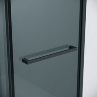 Душевая дверь Grossman Style 100x195 100.K33.05.100.21.10 (черный матовый/стекло тонированное) - Превью изображения №3 — Интернет-магазин samo.by