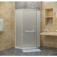 Душевой уголок RGW HO-084W 100x100 (белый/матовое) - Превью изображения №2 — Интернет-магазин samo.by