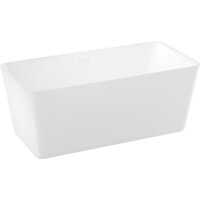 Ванна Wellsee DeSire 159,5x77 231501002 (отдельностоящая ванна белый глянец, экран, ножки, сифон-автомат глянцевый белый) - Превью изображения №2 — Интернет-магазин samo.by