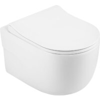 Унитаз подвесной Roxen Porto в комплекте с инсталляцией StounFix Dual Fresh 6 в 1 966078 (кнопка: серый бетон) - Превью изображения №5 — Интернет-магазин samo.by