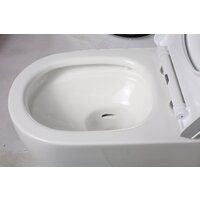 Унитаз подвесной Roxen Porto в комплекте с инсталляцией StounFix Dual Fresh 6 в 1 966078 (кнопка: серый бетон) - Превью изображения №8 — Интернет-магазин samo.by