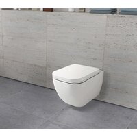 Унитаз подвесной Lavinia Boho One Compacto 3302003C (чаша, пневмокрышка) - Превью изображения №3 — Интернет-магазин samo.by