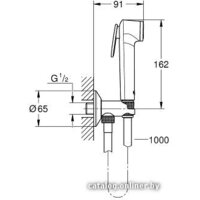 Гигиенический душ Grohe Tempesta-F Trigger Spray 30 26358000 - Превью изображения №2 — Интернет-магазин samo.by