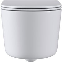 Унитаз подвесной Roxen Simple Compact в комплекте с инсталляцией StounFix Dual Fresh 6 в 1 966808 (кнопка: серый гранит) - Превью изображения №6 — Интернет-магазин samo.by