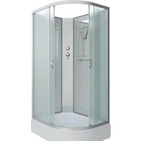 Душевая кабина Niagara NG-33194-14LBK 110x90 (матовое стекло) - Превью изображения №2 — Интернет-магазин samo.by