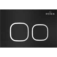 Унитаз подвесной Roxen Cube One Rimless 6 в 1 StounFix Dual Fresh 543879 (кнопка: черный матовый) - Превью изображения №16 — Интернет-магазин samo.by