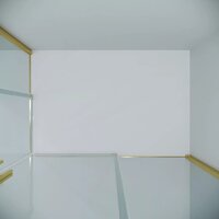 Душевой уголок Grossman Galaxy 110x90x195 300.K33.01.1190.32.00 (золото сатин/прозрачное стекло) - Превью изображения №6 — Интернет-магазин samo.by