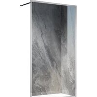 Veconi 100x200 KR81-100-01-C7 (стекло прозрачное/хром)