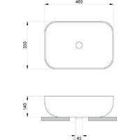Умывальник Lavinia Boho Bathroom Sink Slim 33311101 - Превью изображения №6 — Интернет-магазин samo.by