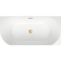 Ванна Wellsee Belle Spa 150x75 235702004 (пристенная ванна (правая) белый глянец, экран, каркас, сифон-автомат золото) - Превью изображения №4 — Интернет-магазин samo.by