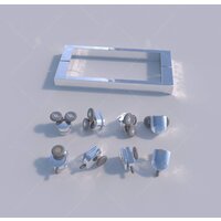 Душевой уголок RGW CL-48 32094896-011 160x90 (хром/прозрачное стекло) - Превью изображения №2 — Интернет-магазин samo.by