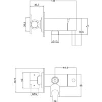 Гигиенический душ Roxen Santi 500940-B (черный матовый) - Превью изображения №15 — Интернет-магазин samo.by
