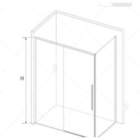 Душевой уголок RGW SV-42B 32324274-014 140x70 (черный/прозрачное стекло) - Превью изображения №2 — Интернет-магазин samo.by