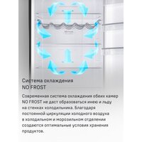 Холодильник MAUNFELD MFF200NFS Inverter - Превью изображения №12 — Интернет-магазин samo.by