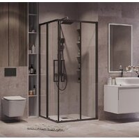 Душевой уголок Grossman Cosmo 80x80x195 300.K33.02.8080.42.00 (графит сатин/прозрачное стекло) - Превью изображения №17 — Интернет-магазин samo.by