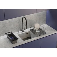 Кухонная мойка Omoikiri Kasen 49-16-INT-LG 4997054 (светлое золото) - Превью изображения №2 — Интернет-магазин samo.by